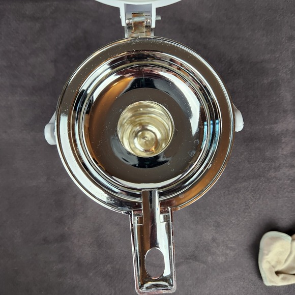 Vintage Floral Airpot Thermos Drink Dispenser Poppy Flower Power Hot Cold Server - Picture 5 of 15